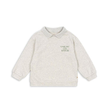 Spotty Polo - Off white melange